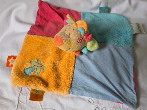 Doudou carre lion - doudou, nattou